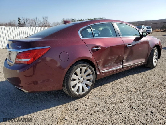2015 Buick LaCrosse Leather with VIN 1G4GC5G37FF332585, listed as a Copart auction lot 48499975 with 90,660 mi miles and Salvage Title. Bid and sale history available at carsss.com. Image 3.