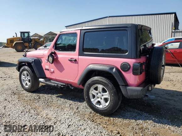 2021 Jeep Wrangler Willys with VIN 1C4HJXAG6MW651740, listed as a Copart auction lot 75310184 with 39,608 mi miles and Salvage title. Bid and sale history available at DreamBid. Image 2.
