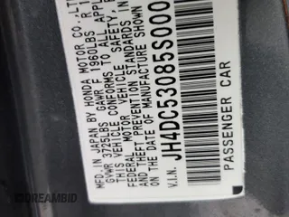 2005 Acura RSX Type S z VIN JH4DC53085S000470, wystawiony jako Copart lot #51381455 z przebiegiem 185 537 mil mil oraz Czysty tytuł • Clean title. Historia ofert i sprzedaży dostępna na DreamBid. Obrazek 12.