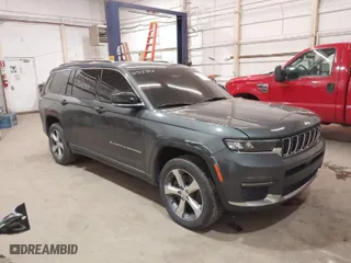 2022 Jeep Grand Cherokee L Limited with VIN 1C4RJKBG1N8520064, listed as a IAAI auction lot 41513702 with 74,769 mi miles. Bid and sale history available at carsss.com. Image 13.
