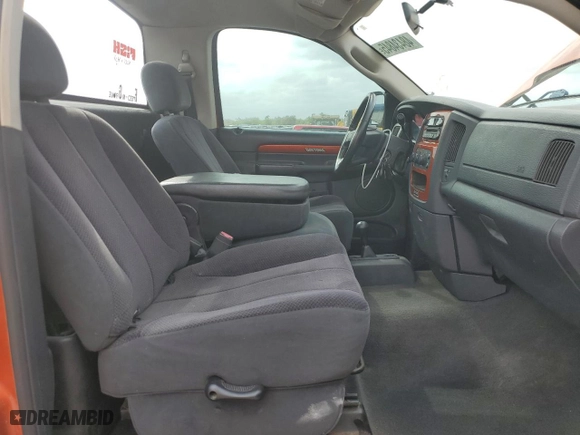 2005 Dodge Ram 1500 SLT with VIN 1D7HU16D65J626490, listed as a Copart auction lot 48434845 with 164,201 mi miles and Non Repairable. Bid and sale history available at carsss.com. Image 10.