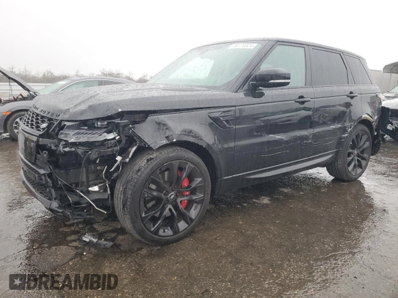 2022 Land Rover Range Rover Sport HST with VIN SALWS2RU4NA228390, listed as a Copart auction lot 86170324 with 32,028 mi miles and Salvage Title. Bid and sale history available at carsss.com. Image 1.