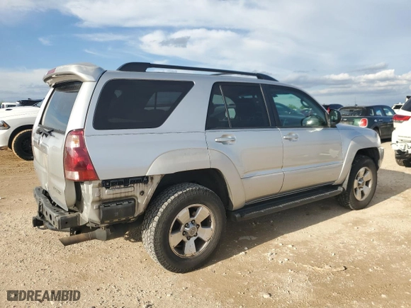 2005 Toyota 4Runner SR5 with VIN JTEBT14RX58023482, listed as a Copart auction lot 49813685 with 347,911 mi miles and Salvage Title. Bid and sale history available at carsss.com. Image 3.