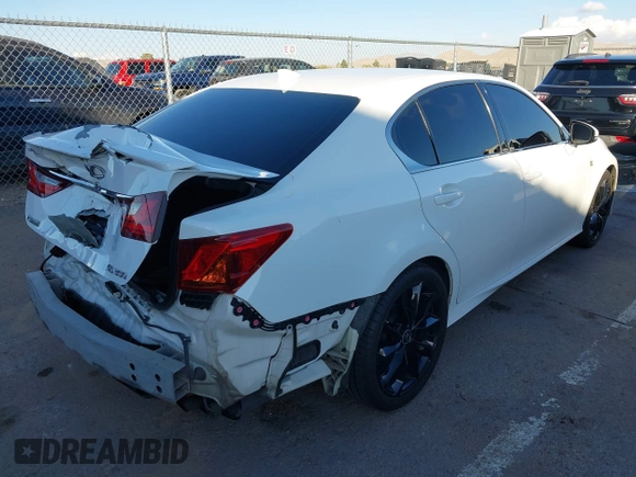 2015 Lexus GS 350 with VIN JTHBE1BL6FA011674, listed as a IAAI auction lot 40991163 with 111,359 mi miles and . Bid and sale history available at DreamBid. Image 4.