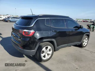 2018 Jeep Compass Latitude with VIN 3C4NJCBB6JT285892, listed as a Copart auction lot 61869045 with 63,315 mi miles and Salvage title. Bid and sale history available at DreamBid. Image 3.