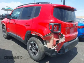 2017 Jeep Renegade Altitude with VIN ZACCJBBH6HPF29631, listed as a IAAI auction lot 42028656 with 85,944 mi miles and . Bid and sale history available at DreamBid. Image 3.
