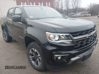 2021 Chevrolet Colorado 4WD Z71 with VIN 1GCGTDEN8M1226062, listed as a IAAI auction lot 41723424 with 20,956 mi miles. Bid and sale history available at carsss.com. Image 1.