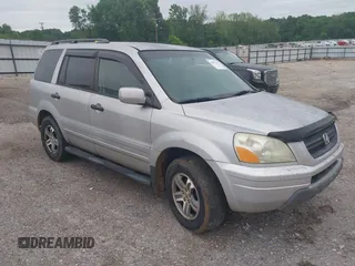 2003 Honda Pilot EX with VIN 2HKYF18523H543302, listed as a IAAI auction lot 42052364 with 331,473 mi miles and . Bid and sale history available at DreamBid. Image 1.