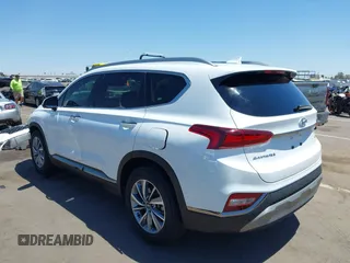 2020 Hyundai Santa Fe Limited with VIN 5NMS5CAD8LH209374, listed as a IAAI auction lot 42212130 with 32,378 mi miles and . Bid and sale history available at DreamBid. Image 3.