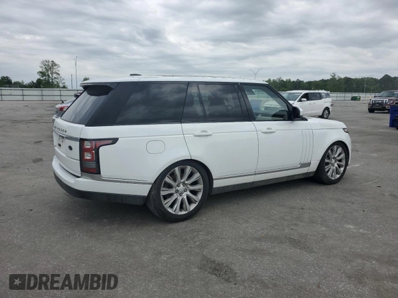 2015 Land Rover Range Rover Supercharged with VIN SALGS2TF5FA224879, listed as a Copart auction lot 52108865 with 160,358 mi miles and Clean title. Bid and sale history available at DreamBid. Image 3.