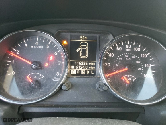 2014 Nissan Rogue Select S with VIN JN8AS5MV5EW713454, listed as a Copart auction lot 49474055 with 116,235 mi miles and Salvage Title. Bid and sale history available at carsss.com. Image 9.
