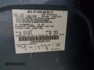 2010 Lincoln MKT with VIN 2LMHJ5AR0ABJ14476, listed as a Copart auction lot 46094855 with Not Provided miles and Non Repairable. Bid and sale history available at DreamBid. Image 13.