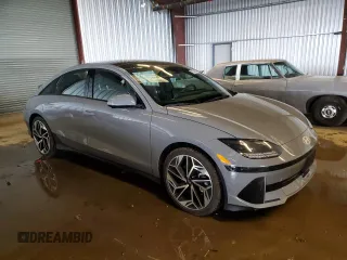 2024 Hyundai IONIQ 6 Limited with VIN KMHM54AA2RA073570, listed as a Copart auction lot 85946554 with 7,847 mi miles and Salvage Title. Bid and sale history available at carsss.com. Image 4.