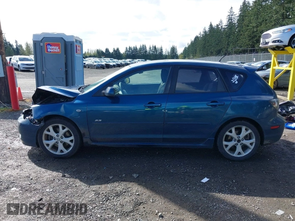2008 Mazda Mazda3 s Sport with VIN JM1BK343781796292, listed as a IAAI auction lot 41970668 with 197,050 mi miles. Bid and sale history available at carsss.com. Image 14.