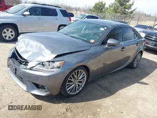 2014 Lexus IS 250 with VIN JTHCF1D21E5004144, listed as a IAAI auction lot 41847225 with 110,137 mi miles. Bid and sale history available at carsss.com. Image 18.