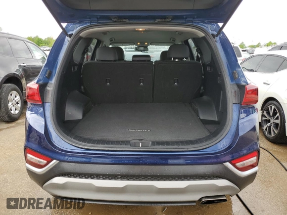 2020 Hyundai Santa Fe SEL w/SULEV with VIN 5NMS33AD7LH156124, listed as a Copart auction lot 52674504 with 80,539 mi miles and Salvage Title. Bid and sale history available at carsss.com. Image 6.