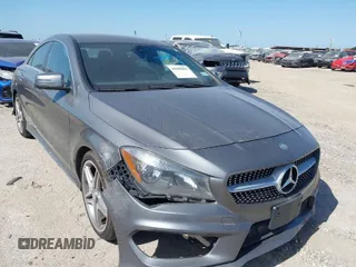 2015 Mercedes-Benz CLA 250 with VIN WDDSJ4EB0FN201454, listed as a IAAI auction lot 41983882 with 180,368 mi miles and . Bid and sale history available at DreamBid. Image 1.