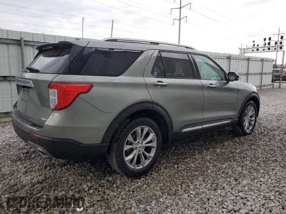 2020 Ford Explorer Limited with VIN 1FMSK8FH4LGB68133, listed as a Copart auction lot 78053484 with 78,251 mi miles and Clean Title. Bid and sale history available at carsss.com. Image 3.