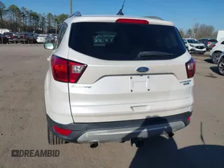 2019 Ford Escape Titanium with VIN 1FMCU9J91KUB21842, listed as a IAAI auction lot 41632210 with 104,900 mi miles. Bid and sale history available at carsss.com. Image 16.