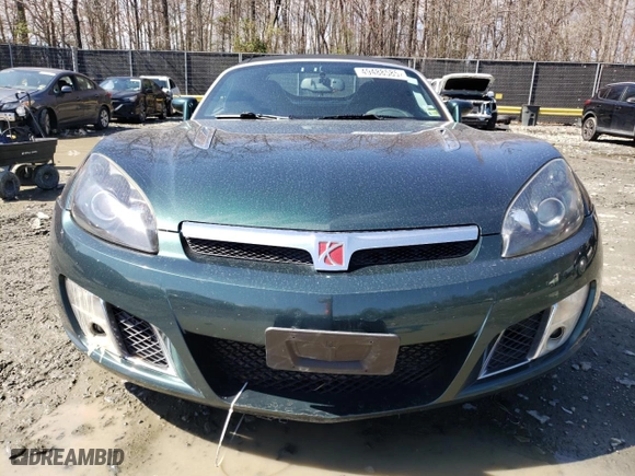 2007 Saturn Sky Red Line with VIN 1G8MG35X57Y131127, listed as a Copart auction lot 49488585 with 142,229 mi miles and Salvage Title. Bid and sale history available at carsss.com. Image 5.