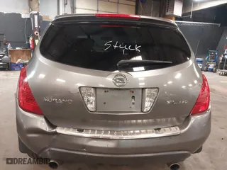 2007 Nissan Murano SL with VIN JN8AZ08W57W625573, listed as a IAAI auction lot 41911505 with 193,276 mi miles. Bid and sale history available at carsss.com. Image 6.