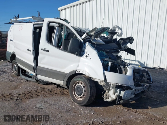 2023 Ford Transit Cargo with VIN 1FTBR1Y83PKA35032, listed as a IAAI auction lot 41439789 with Not Provided miles and . Bid and sale history available at DreamBid. Image 1.