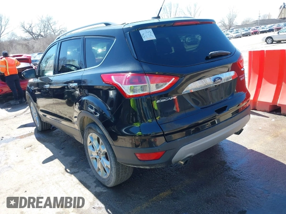 2014 Ford Escape Titanium with VIN 1FMCU0JX1EUE12260, listed as a IAAI auction lot 41826246 with 178,532 mi miles. Bid and sale history available at carsss.com. Image 3.