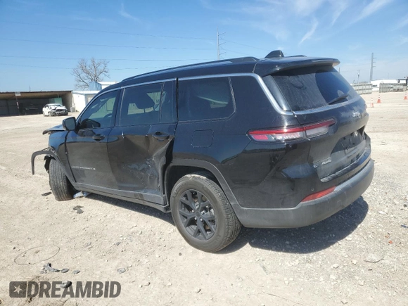 2021 Jeep Grand Cherokee Limited with VIN 1C4RJKBG8M8106620, listed as a Copart auction lot 46675265 with 29,626 mi miles and Salvage Title. Bid and sale history available at DreamBid. Image 2.