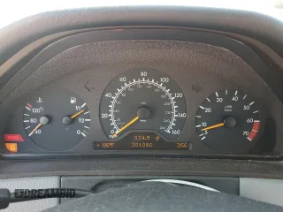 1999 Mercedes-Benz E-Class with VIN WDBJF65H9XA903481, listed as a Copart auction lot 79516914 with 201,080 mi miles and Salvage Title. Bid and sale history available at carsss.com. Image 9.