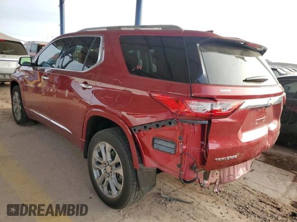 2018 Chevrolet Traverse Premier with VIN 1GNERKKW4JJ141004, listed as a Copart auction lot 44819645 with 26,175 mi miles and Salvage Title. Bid and sale history available at carsss.com. Image 2.