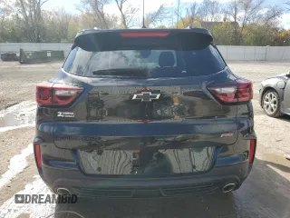 2025 Chevrolet TrailBlazer RS with VIN KL79MTSL4SB008157, listed as a Copart auction lot 76710954 with 2,028 mi miles and Salvage Title. Bid and sale history available at carsss.com. Image 6.