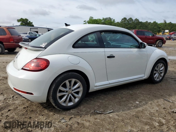2017 Volkswagen Beetle Fleet with VIN 3VWF17AT2HM631251, listed as a Copart auction lot 58301085 with 107,808 mi miles and Salvage title. Bid and sale history available at DreamBid. Image 3.