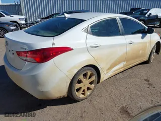 2012 Hyundai Elantra GLS with VIN 5NPDH4AE1CH084512, listed as a IAAI auction lot 41415995 with 140,152 mi miles. Bid and sale history available at carsss.com. Image 4.