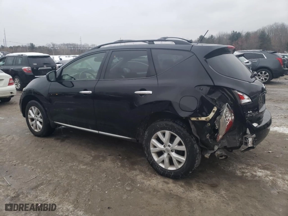 2012 Nissan Murano SV with VIN JN8AZ1MW6CW235300, listed as a Copart auction lot 45090075 with 86,479 mi miles and Clean Title. Bid and sale history available at carsss.com. Image 2.