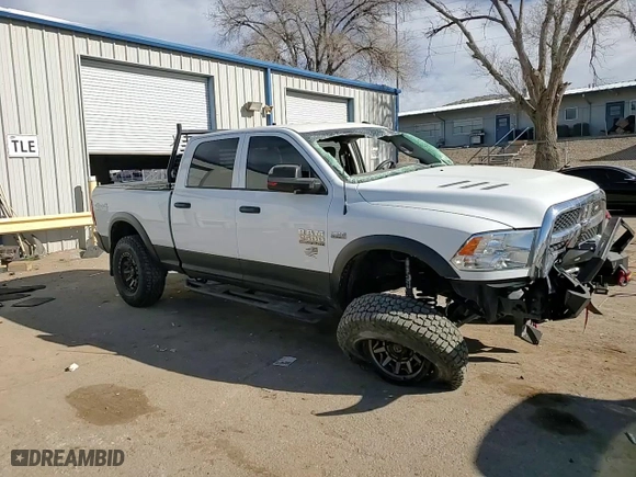 2018 Ram 2500 Tradesman with VIN 3C6UR5CJ8JG284698, listed as a Copart auction lot 87083654 with 47,572 mi miles and Salvage Title. Bid and sale history available at carsss.com. Image 10.