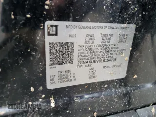 2020 Chevrolet Equinox LT with VIN 2GNAXUEV8L6154728, listed as a Copart auction lot 51483915 with 99,135 mi miles and Salvage Title. Bid and sale history available at DreamBid. Image 15.