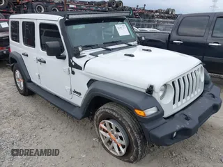 2023 Jeep Wrangler Willys with VIN 1C4HJXDG9PW545749, listed as a IAAI auction lot 42307373 with 44,176 mi miles and . Bid and sale history available at DreamBid. Image 1.