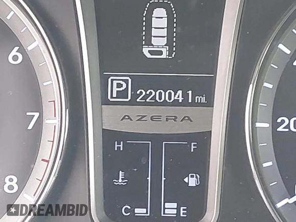 2013 Hyundai Azera с VIN KMHFH4JGXDA285372, выставлен на аукционе IAAI как лот 42697971 с пробегом 220 041 миль миль и . История ставок и продаж доступна на DreamBid. Изображение 7.