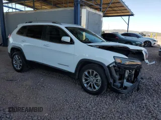 2021 Jeep Cherokee Latitude Lux with VIN 1C4PJLMX5MD112215, listed as a Copart auction lot 46901425 with 62,090 mi miles and Salvage Title. Bid and sale history available at carsss.com. Image 4.