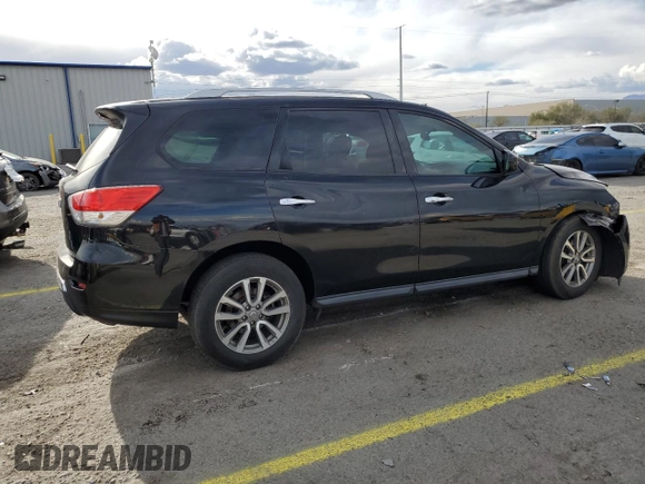 2015 Nissan Pathfinder SV with VIN 5N1AR2MN0FC702592, listed as a Copart auction lot 51717035 with 114,368 mi miles and Salvage title. Bid and sale history available at DreamBid. Image 3.