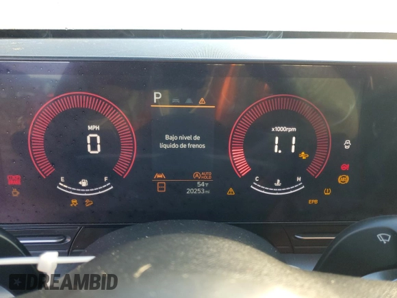 2024 Hyundai Kona SE with VIN KM8HA3ABXRU171373, listed as a Copart auction lot 43258535 with 20,253 mi miles and Salvage Title. Bid and sale history available at carsss.com. Image 9.
