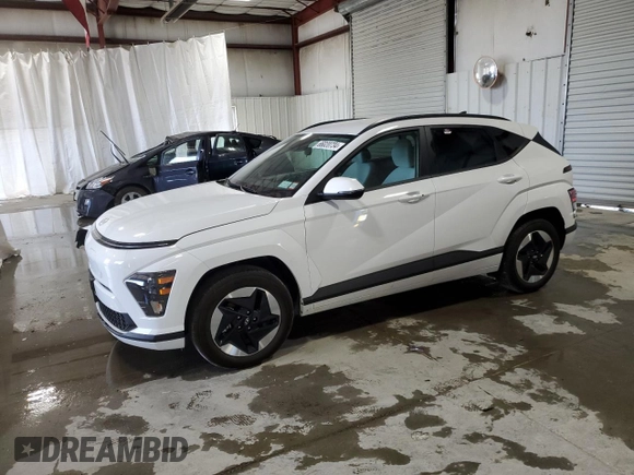 2024 Hyundai Kona SEL with VIN KM8HC3A66RU005607, listed as a Copart auction lot 66020734 with 7,802 mi miles and Salvage Title. Bid and sale history available at carsss.com. Image 1.