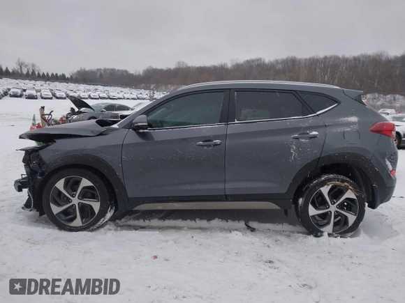 2018 Hyundai Tucson Sport z VIN KM8J3CAL2JU783060, wystawiony jako IAAI lot #41572044 z przebiegiem 83 580 mil mil oraz . Historia ofert i sprzedaży dostępna na DreamBid. Obrazek 15.