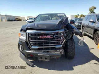 2021 GMC Canyon 4WD AT4 w/Cloth with VIN 1GTG6FEN4M1268263, listed as a Copart auction lot 72393764 with 42,249 mi miles and Salvage Title. Bid and sale history available at carsss.com. Image 5.