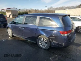 2014 Honda Odyssey EX with VIN 5FNRL5H43EB043503, listed as a Copart auction lot 50392205 with 110,095 mi miles and Salvage Title. Bid and sale history available at carsss.com. Image 2.