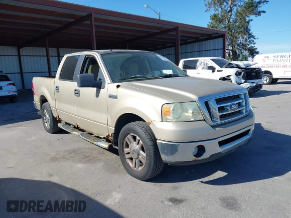 2008 Ford F-150 XLT with VIN 1FTPW12V68FB88382, listed as a IAAI auction lot 41737462 with 144,174 mi miles and . Bid and sale history available at DreamBid. Image 1.