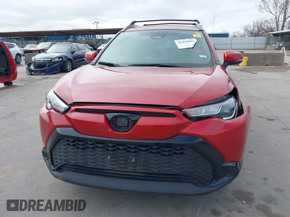 2023 Toyota Corolla Cross Hybrid S with VIN 7MUFBABG5PV003543, listed as a IAAI auction lot 41430844 with 36,891 mi miles and . Bid and sale history available at DreamBid. Image 17.