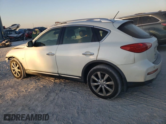 2017 Infiniti QX50 with VIN JN1BJ0RR9HM411752, listed as a Copart auction lot 76540514 with 110,546 mi miles and Salvage Title. Bid and sale history available at carsss.com. Image 2.