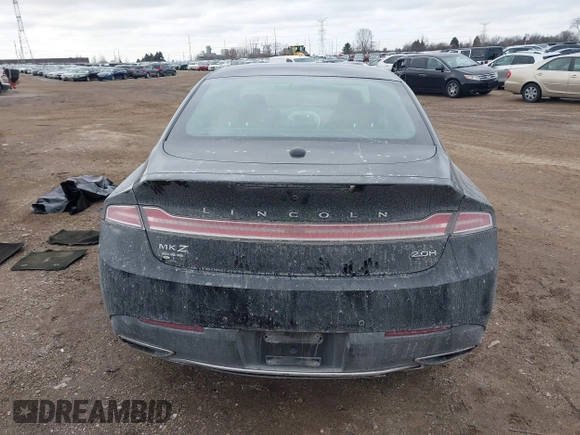 2017 Lincoln MKZ Hybrid Premiere with VIN 3LN6L5KU8HR601114, listed as a IAAI auction lot 41503506 with 86,629 mi miles. Bid and sale history available at carsss.com. Image 16.