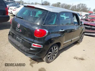 2019 FIAT 500L with VIN ZFBNFACH0KZ042150, listed as a IAAI auction lot 41740513 with 59,550 mi miles and . Bid and sale history available at DreamBid. Image 4.